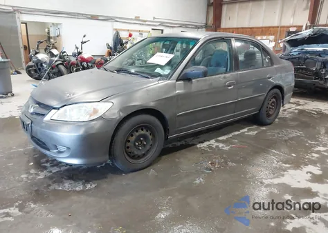 2004 Honda Civic Lx z USA, uszkodzony, nr VIN 2HGES165X4H636159